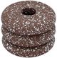 TOV Furniture Gabby Rust Speckled Stacked Candleholder-3