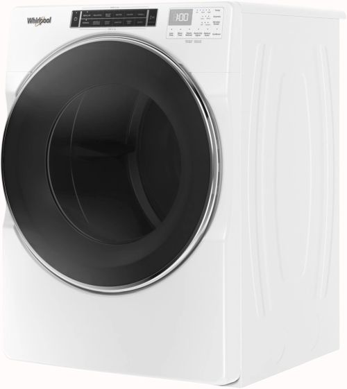 Whirlpool® 7.4 Cu. Ft. White Front Load Gas Dryer-3