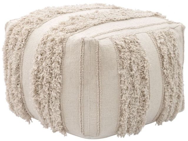 Zuo® Modern Peru Beige Ottoman-2