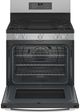 GE Profile™ 30" Fingerprint Resistant Stainless Steel Freestanding Dual Fuel Range-1