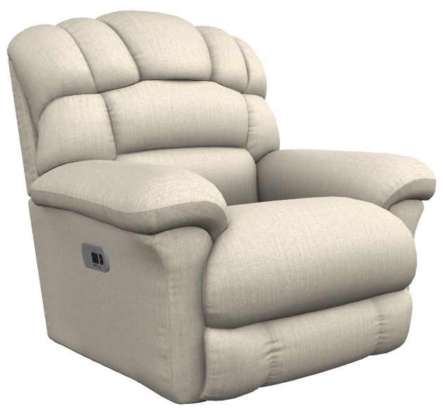 La-Z-Boy® Randell Cream Power Rocking Recliner with Headrest-0