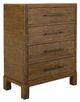 International Furniture Direct Merida Barrel Brown Chest-0