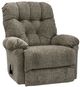 Best® Home Furnishings Raider Gray Manual Rocker Recliner-0