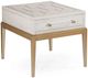 Bassett Mirror Perrine Soft White End Table-0