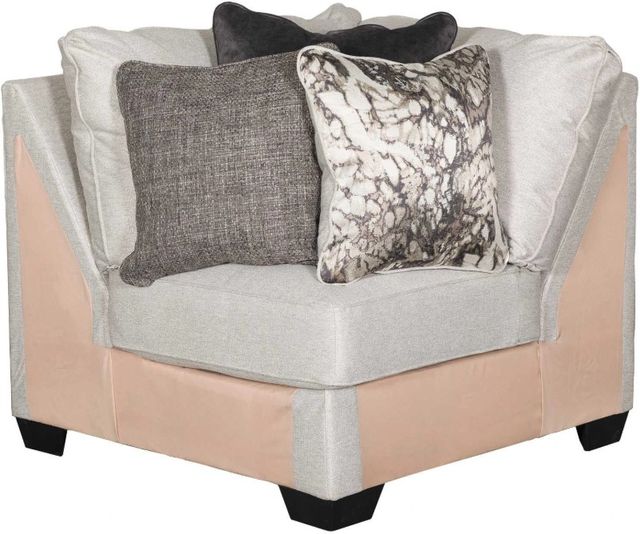 Benchcraft® Dellara 4-Piece Chalk Left-Arm Facing Sectional with Corner Chaise-3