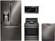 LG 4 Piece Black Stainless Steel Kitchen Package-0