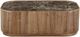 Modus Furniture Juba Marble Top Coffee Table with Mongoose Base-2