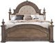 Liberty Furniture Carlisle Court Chestnut Upholstered King Poster Bed-0