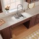 Elkay Lustertone® Classic Lustrous Satin 19-1/2" x 19" x 5" 2-Hole Single Bowl Drop-In ADA Sink-2