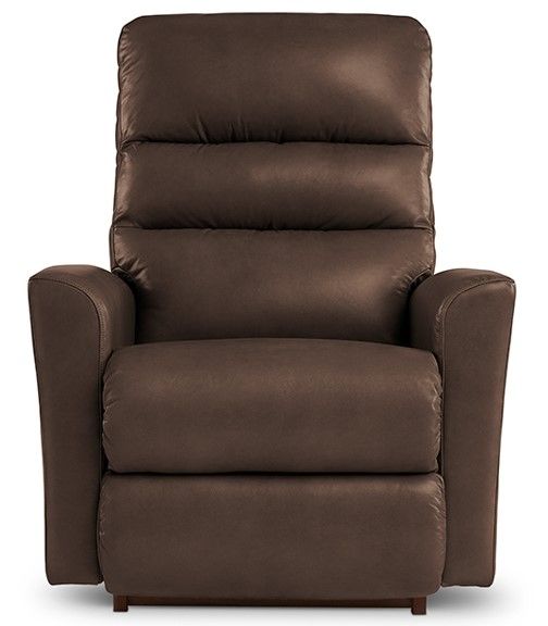 La-Z-Boy® Liam Espresso Leather Manual Rocking Recliner-0