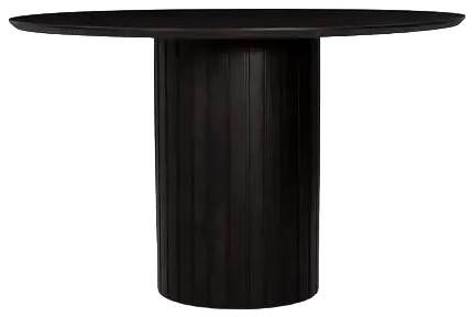 Moe's Home Collection Povera Black Round Dining Table-0