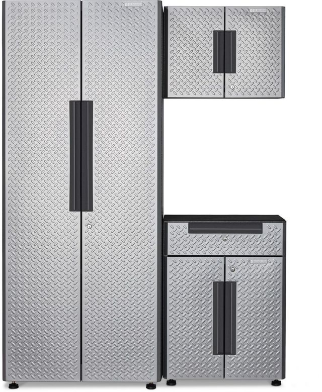 Gladiator® 54" Silver Tread Flex Cabinet System II-0