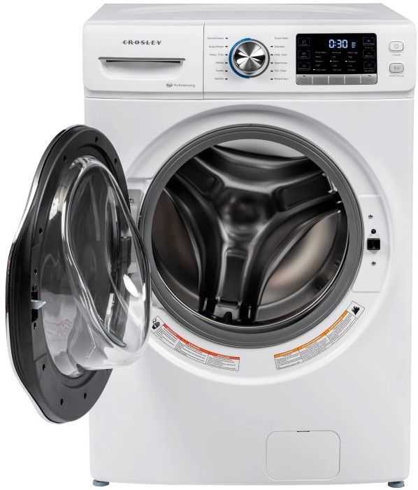 Crosley® 4.5 Cu. Ft. White Front Load Washer -0
