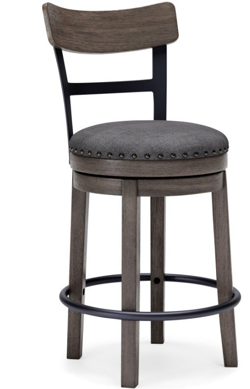 Signature Design by Ashley® Caitbrook 5-Piece Gray Counter Height Dining Set-2