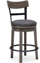 Signature Design by Ashley® Caitbrook 5-Piece Gray Counter Height Dining Set-2