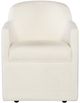 Hooker® Furniture Commerce and Market Izabela Wolf Pearl Upholstered Arm Chair-2