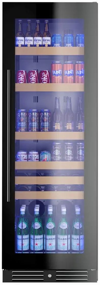 XO 24" 15 Cu. Ft. Black Built-In Beverage Center-0