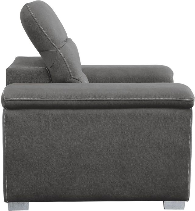Homelegance® Alfio Chair with Pull-out Ottoman-2