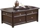 Signature Design by Ashley® Carlyle Almost Black Lift Top Coffee Table-1