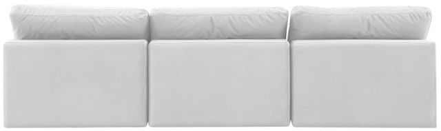 Meridian Furniture Comfy 3-Piece Cream Armless Modular Sofa -3
