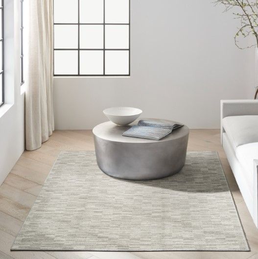 Nourison Home™ CK029 Captivating Gray/Ivory Indoor 5'x7' Area Rug-1