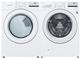LG 3400 Series White Front Load Washer & Electric Dryer Package-0