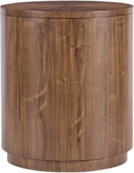 Hooker® Furniture Eleana Light Caramel Round Nightstand-2