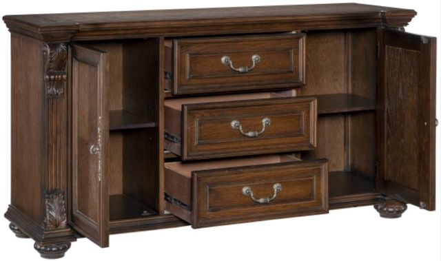 Homelegance® Bergen Dark Oak Buffet-2