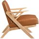 Homelegance® Gideon Brown/Natural Accent Chair-3