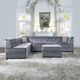 ACME Furniture Bois II Gray Storage Ottoman-1