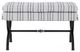 A.R.T. Furniture® Alcove Burnished Brass/Sidecar Graphite Single Bench-1
