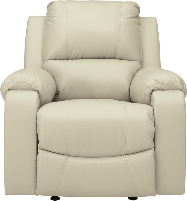 Signature Design by Ashley® Rackingburg Cream Rocker Recliner-1