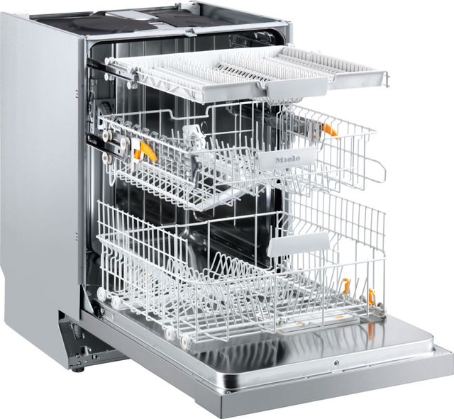 Miele 24" Clean Touch Steel Front Control Built In Dishwasher -3