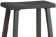 John Thomas Furniture® Dining Essentials Heather Gray Saddle Seat Stool-1