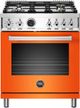 Bertazzoni Professional Series 30" Arancio Freestanding Duel Fuel Range-0