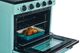 Unique® Appliances Classic Retro 30" Ocean Mist Turquoise Slide In Induction Range-3