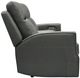 Flexsteel® Maxwell Cinder Power Reclining Loveseat with Console-3