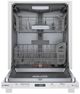 Bosch® 800 Series 24" White Top Control Built In Dishwasher-2