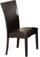 Mazin Furniture Daisy Dark Brown Dining Side Chair-0