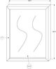Monarch Specialties Inc. Graphite Grey Wall Mirror-1