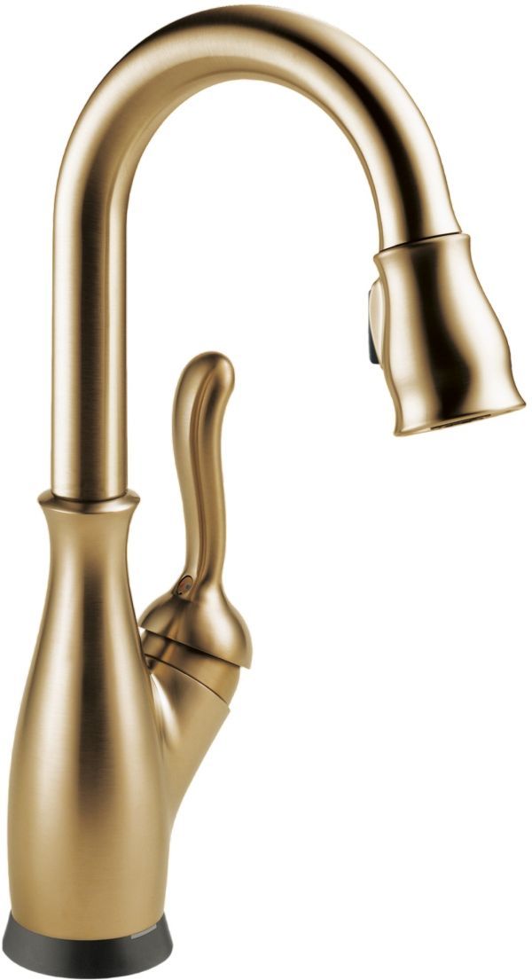 Delta Leland® Champagne Bronze Single Handle Bar/Prep Faucet -0