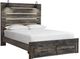 Signature Design by Ashley® Drystan Brown Queen 2-Drawer Storage Panel Bed-0