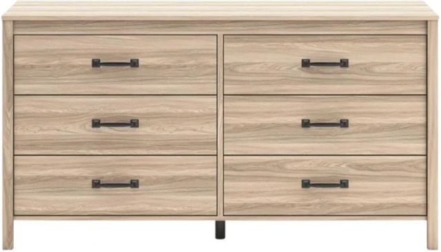 Signature Design by Ashley® Battelle Tan Dresser-1