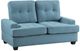 Mazin Furniture Dunstan Blue Loveseat-0