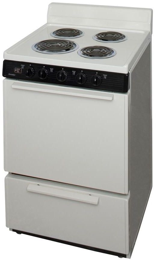 Premier 24" Biscuit Freestanding Electric Range-3