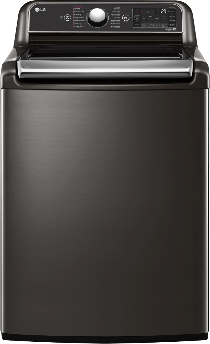 LG 5.5 Cu. Ft. Black Steel Top Load Washer LG 5.5 Cu. Ft. Black Steel Top Load Washer