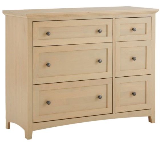 Archbold Furniture Customizable Emmerson 6-Drawer Combo Dresser-0
