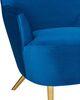 TOV Furniture by Inspire Me Home Decor Navy Julia Wingback Velvet Chair-3
