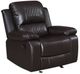 New Classic® Home Furnishings Madigan Brown Glider Recliner-0