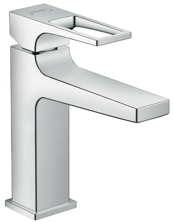 Hansgrohe Metropol Chrome 1.2 GPM Single-Hole Faucet with Loop Handle-0